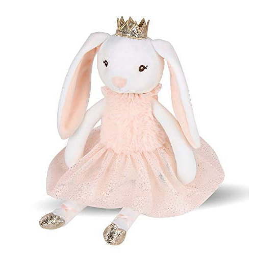 Bearington Brise Bunny Soft Plush Ballet Doll, 16 Inch, Easter Gift, Easter Rabbit