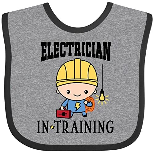 inktastic Future Electrician in Training Baby Bib