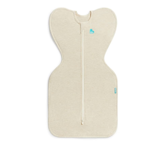 Love to Dream Swaddle UP, Sleep Sack 0-3 Months, Self-Soothing, Improves Sleep, Snug Fit Helps Calm Startle Reflex, Baby Essentials Must Haves Newborn, 1.0 TOG, 8-13 lbs, Oatmeal