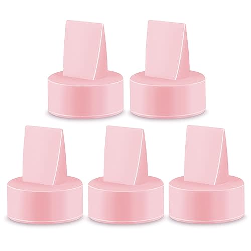 Maymom Duckbill Valves Compatible with Spectra S1 S2 9 Plus Dew 350 Not Original Spectra Pump Parts S2 Accessories Replace Valve (Pink, 5ct)