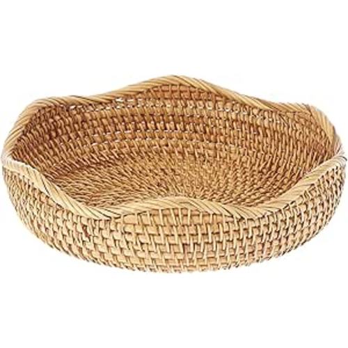 Rattan Hand Woven Basket Tray