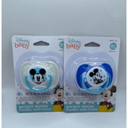 2 Pack 0+ months Disney Baby pacifiers- Blue