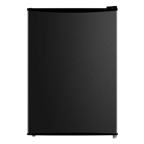 Mainstays 2.7 Cu Ft Single Door Refrigerator, Black, Compact Full-Size Fridge with Adjustable Shelves, Ideal for Apartment, Dorm & Office