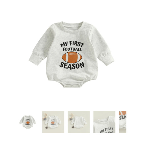 MY FIRST FOOTBALL SEASON Long-Sleeve - Hazel & Bo