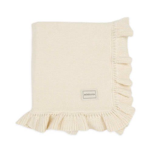 Crudo Ruffle Blanket, Minicoton