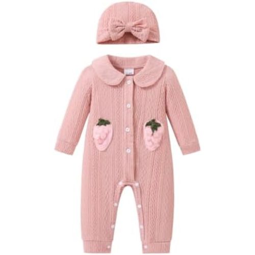 Renotemy Baby Girl Clothes Gifts Newborn Essential Outfit Preemie-12Months