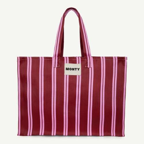 Large Recycled Nylon - Ultra Pink & Malbec