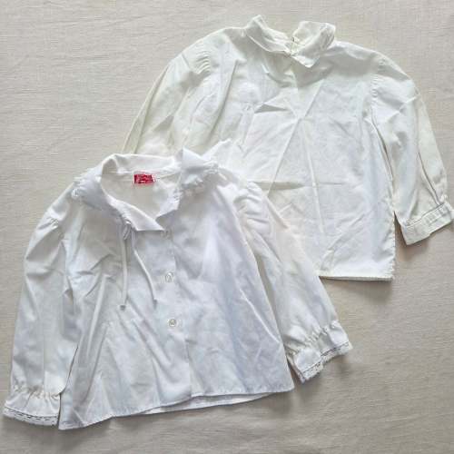 Vintage Girly White Long Sleeves Bundle 18 months