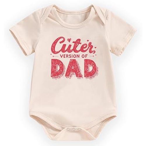 hrcfbk Newborn Baby Boys Girls Clothes Cute Funny Bodysuit Rompers Newborn Baby Announcement Coming Home Outfit