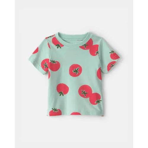 Baby Tomato Tee - Green/Red | Carter's