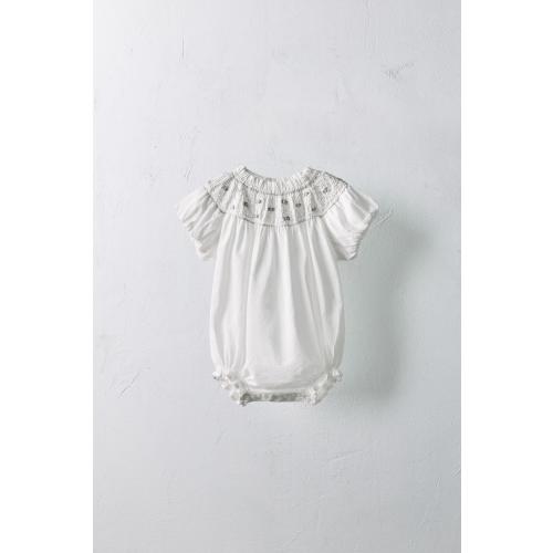 1-18 MONTHS/ LIMITED EDITION EMBROIDERED FLORAL ROMPER - White | ZARA United States