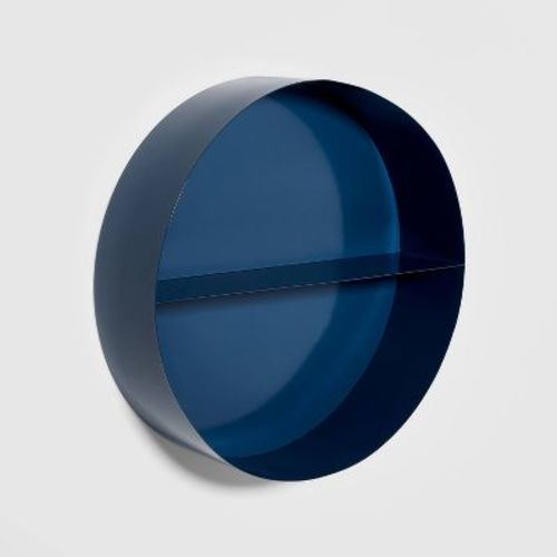 Metal Round Kids' Shelf Navy - Pillowfort™