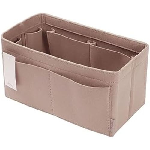 ZTUJO Felt Purse Organizer, Multi Pocket Bag in Bag Organizer For Tote & Handbag Shaper, Speedy 30, Speedy 35 and Speedy 40