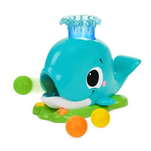 Bright Starts Silly Spout Whale Ball Popper Baby Learning Activity Toys - 4pc
