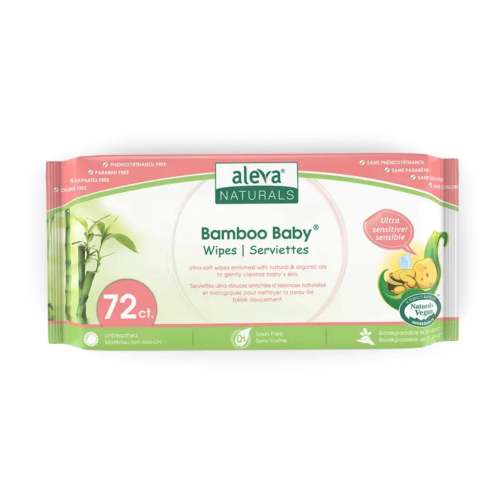 Bamboo Baby Sensitive Wipes (72)