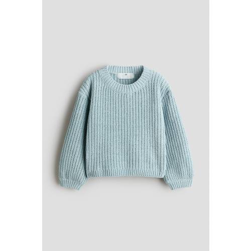 CHENILLE-KNIT SWEATER