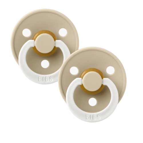 2 Pack BIBS Glow Dummy (6-18 Months) - Baby Accessories - Purebaby - Purebaby