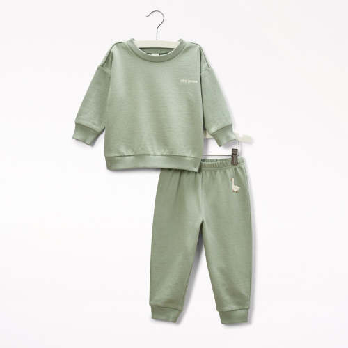 Silly Goose Sweatsuit | Indigo