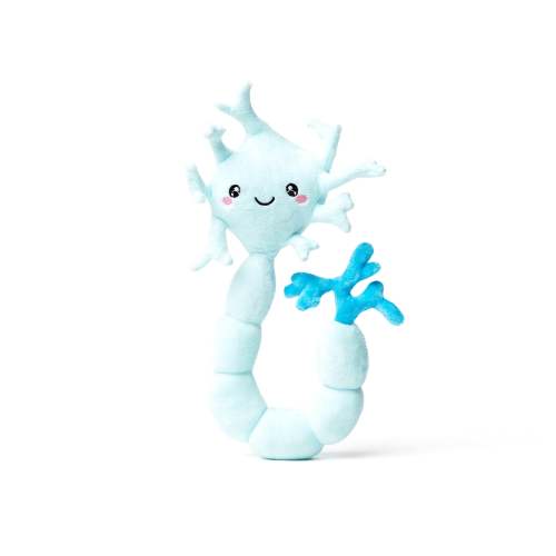 Neuron Plush Organ - Nerdbugs Neuron (Brain Cell) Plushie Organ  - Neuron my mind!