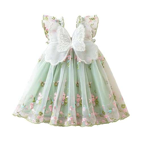 NNJXD Baby Girl Butterfly Dress Toddler Summer Tutu Princess Tulle Dresses | Casual, Birthday Party