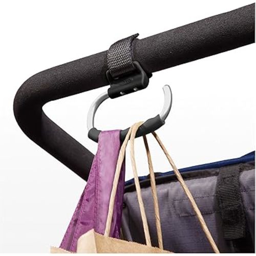 OXO Tot Handy Stroller Hook, Gray 2 pk