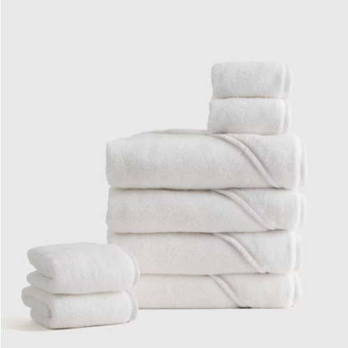 Organic Turkish Cotton Baby Bath Bundle 8-Pack in White