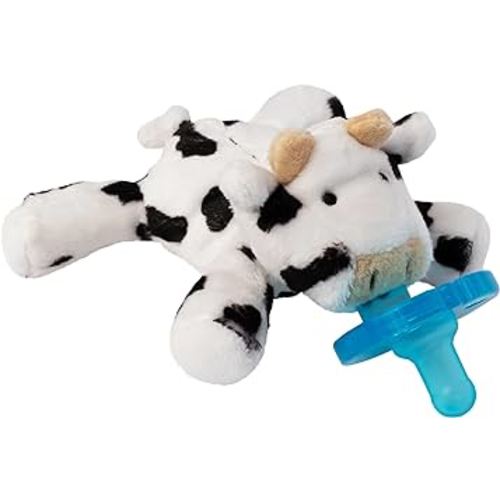 WubbaNub Silicone Infant Pacifier - Cow, BPA Free, Latex Free, Phthalate Free