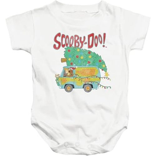 Popfunk Classic Scooby-Doo Mystery Machine Christmas Tree Unisex Infant Snap Suit for Baby