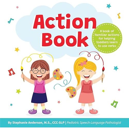 Action Book: Children's Board Book for Helping Toddlers Learn Verbs (Imitation Book Series 3) Kindle Edition