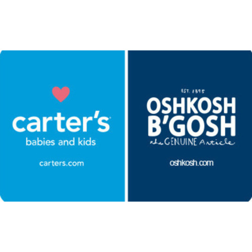 Carter's | OshKosh B'gosh | Skip*Hop Gift Cards by CashStar