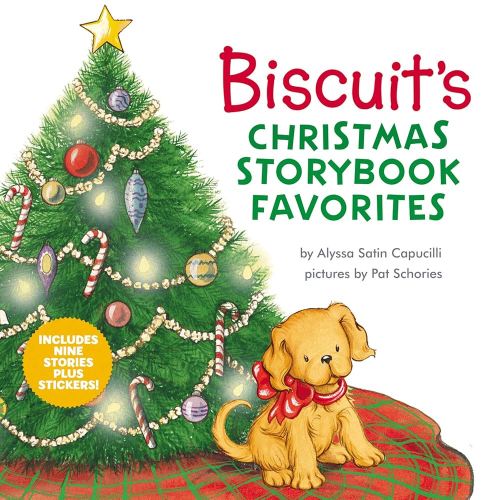 Biscuit’s Christmas Storybook Favorites: 9 Christmas Holiday Stories in 1 Book Plus Stickers for Dog Lovers (Biscuit)