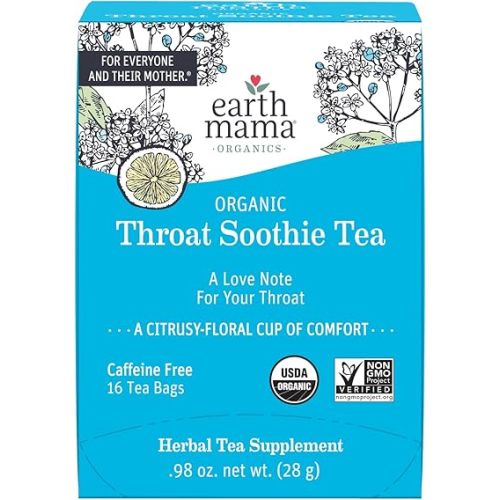 Throat Soothie Tea with Elderflower, 16-Count
