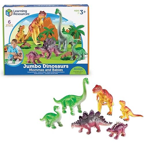 Learning Resources Jumbo Dinosaurs Mommas and Babies