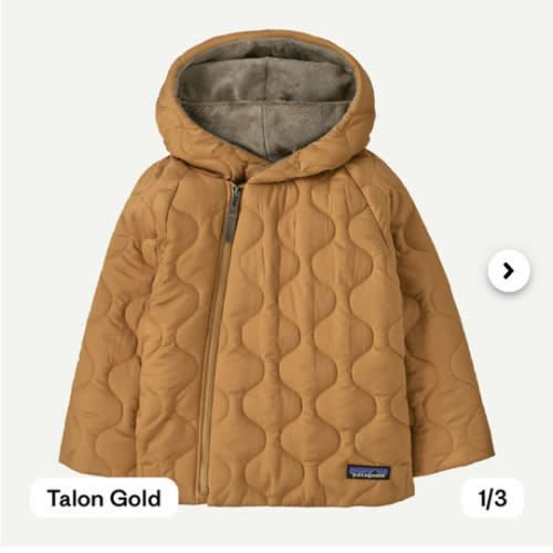 Patagonia Baby Quilted Puff Jacket