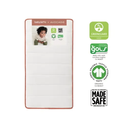 babyletto x Avocado Dual-stage, Organic & Non-Toxic Crib Mattress