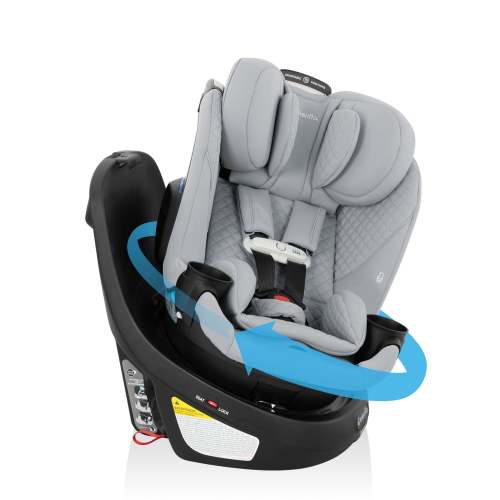 Evenflo Revolve360 Slim 2-in-1 Rotating Car Seat with Green & Gentle Fabric - Evenflo® Official Site – Evenflo® Company, Inc