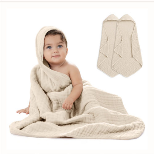 Baby Hooded Towels in Sand – Comfy Cubs