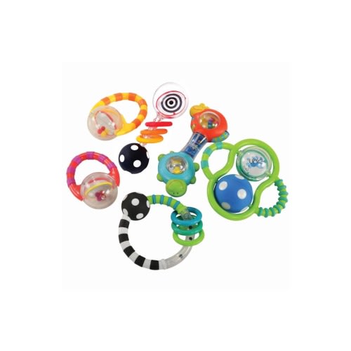 Baby Grasp & Explore Textured Rattle Set