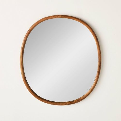 30"x27" Rounded Corner Accent Mirror - Hearth & Hand™ with Magnolia