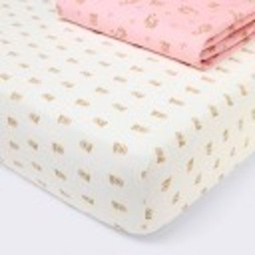 "crib sheets girl"