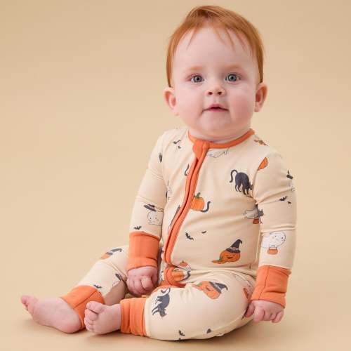 Halloween Hugs Clever Zip Snug Fit Pajamas