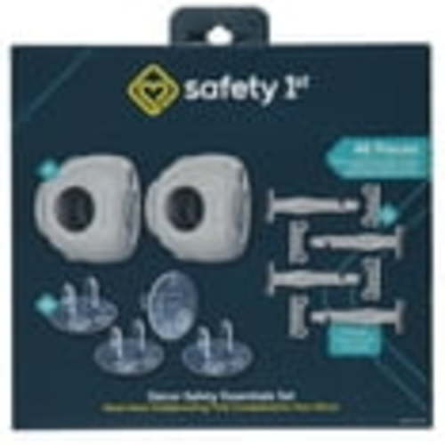 Safety 1st Décor Safety Essentials Set (46pc), Grey, Toddler