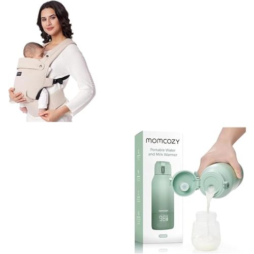Momcozy Portable Milk Warmer for Travel and Ergonomic, Cozy and Lightweight Baby Carrie