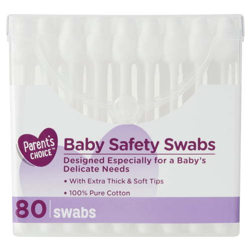 Parent's Choice Baby Safety Swabs, 80 Count HSA/FSA Eligible