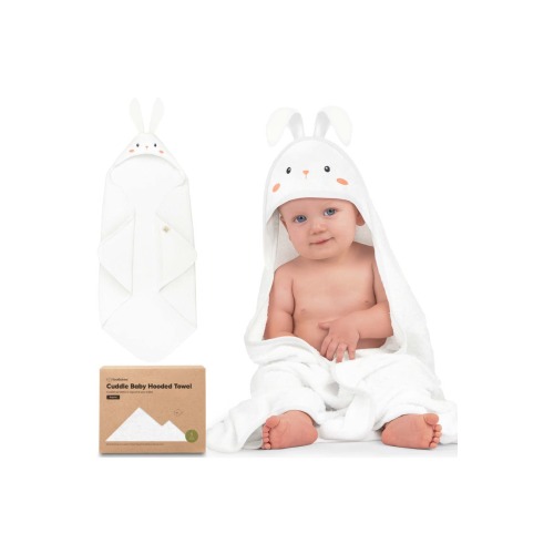Cuddle Baby Hooded Towel, Medium