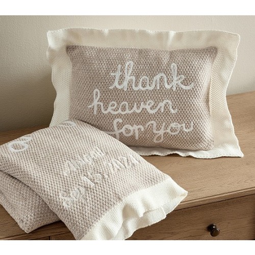 Angel Baby Blanket & Pillow Set | Pottery Barn Kids