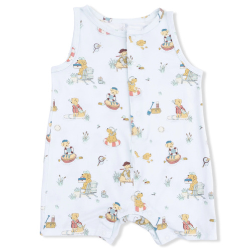 Lake Buddy Dogs - Sleeveless Shortie Romper