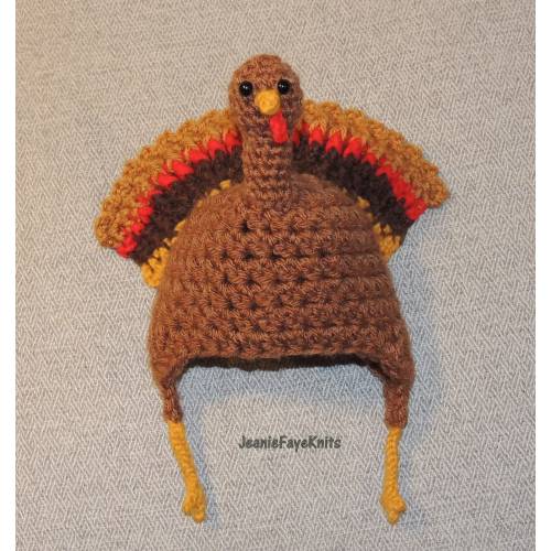 Crochet Turkey hat