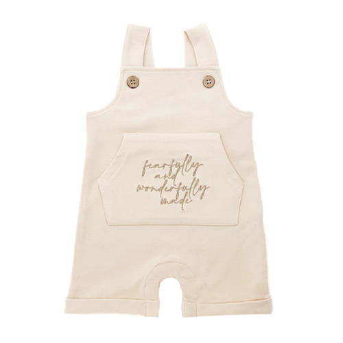 Fearfully & Wonderfully Made Embroidered Overalls | Size 6-12 Months