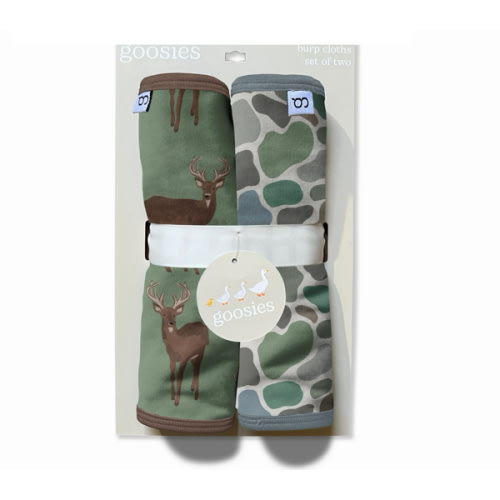 Burp Cloth Set - Deer – Goosies